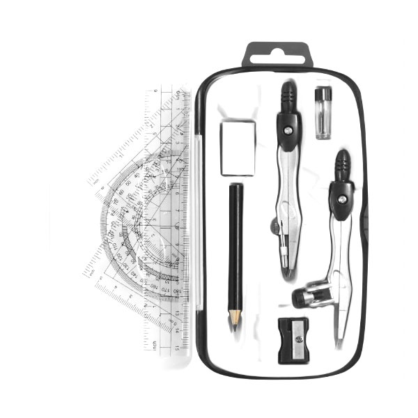 Geometry Box with Compasses